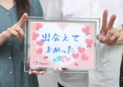 こんなに素敵な人と結婚が決まって驚いています💕 大人のカップルがご成婚手続きにご来店されました(^O^)／